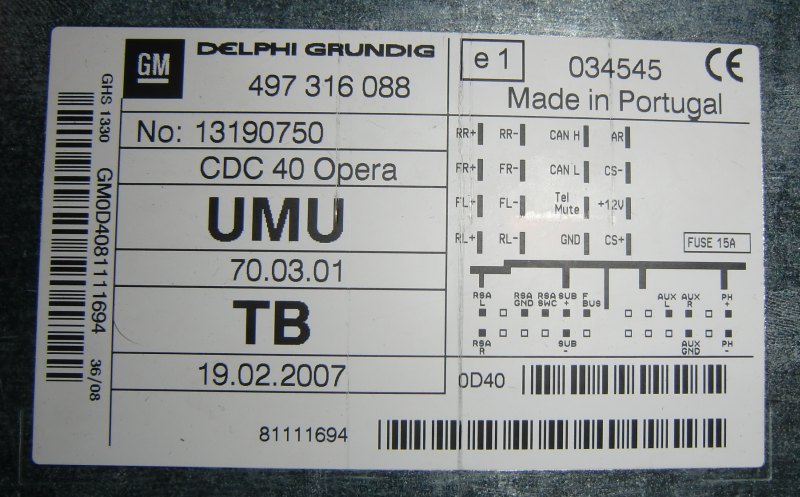 CDC40 Opera CDC40 Opera