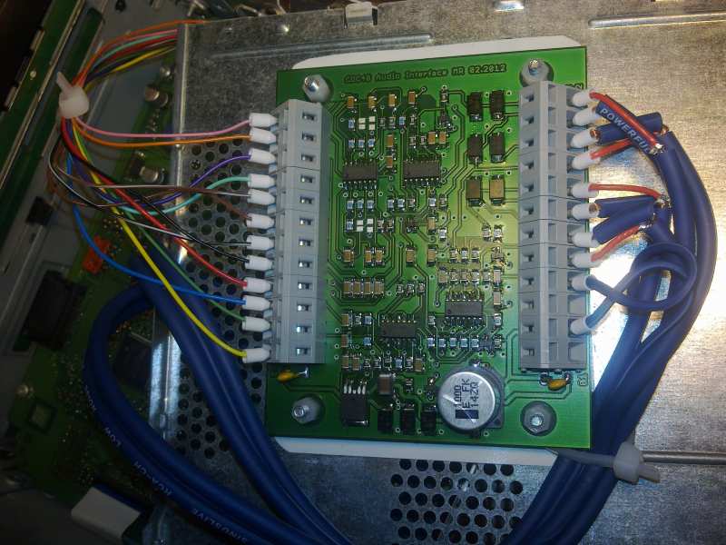 CDC40 Opera Interface Aufbau CDC40 Opera Interface Aufbau