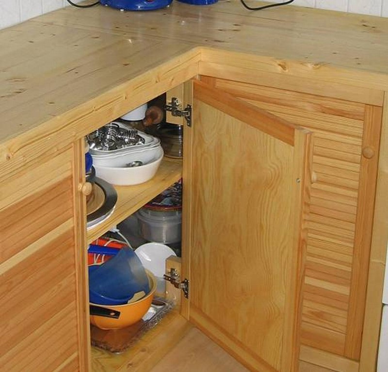 Eckschrank fertig Eckschrank fertig