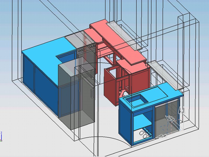 Küchenkonzeption im CAD Küchenkonzeption im CAD