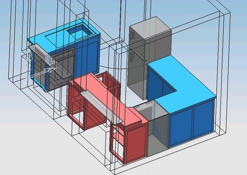 Küchenkonzeption im CAD Küchenkonzeption im CAD